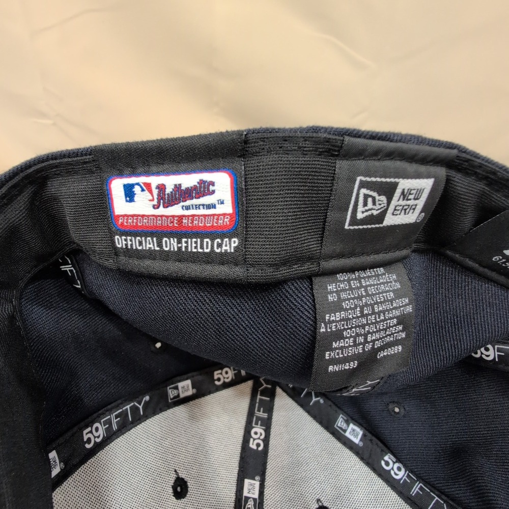 New Era Atlanta Braves 2021 World Series Champions 59FIFTY Fitted Hat 7 3/4 - Picture 7 of 8